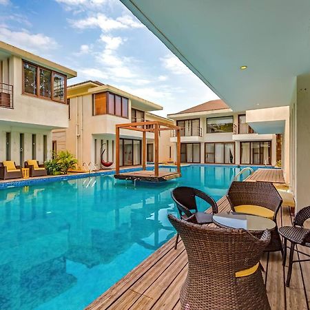 Ochre Villa- Luxury Property In Assagaon / Vagator Exteriér fotografie