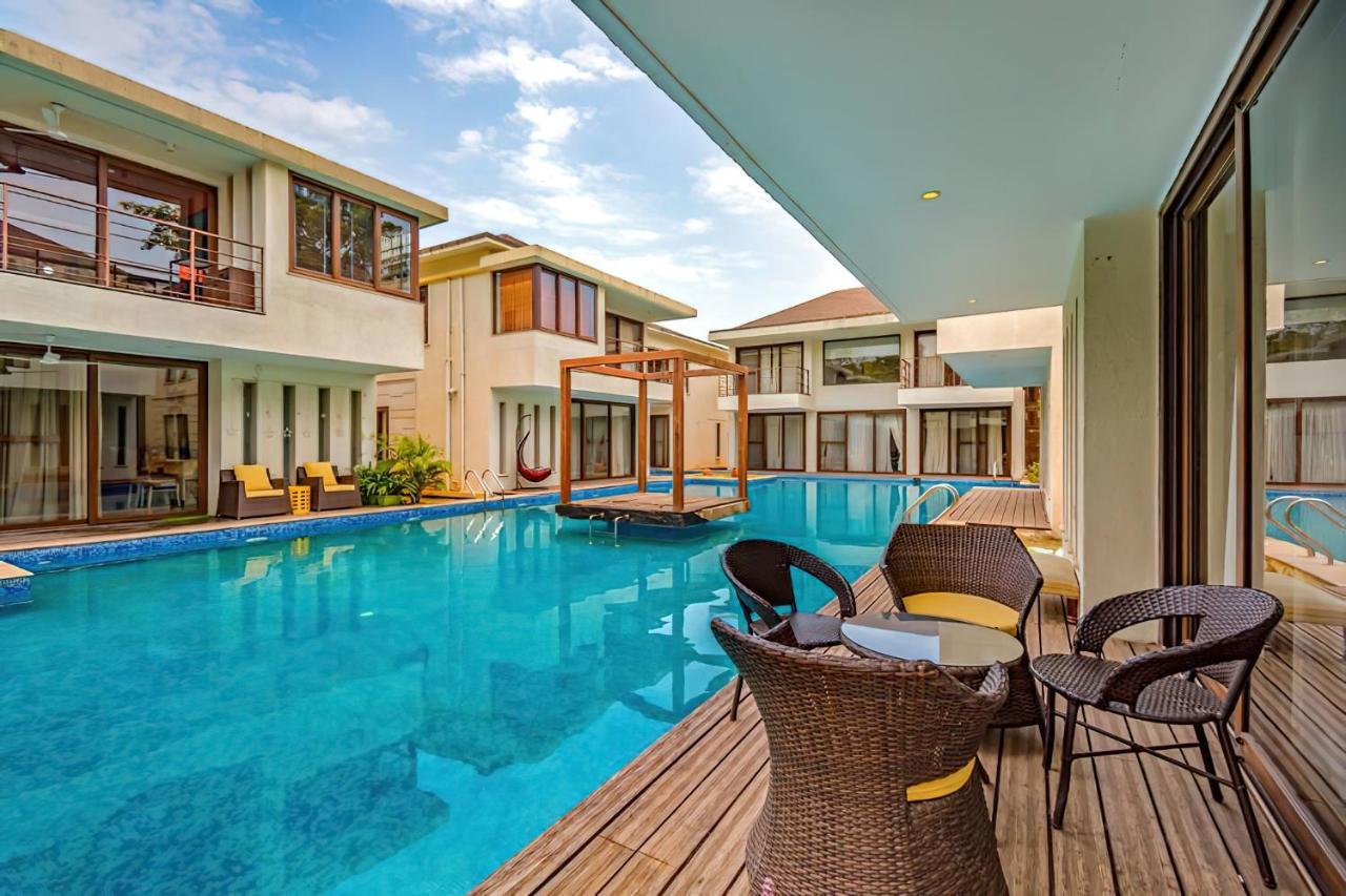 Ochre Villa- Luxury Property In Assagaon / Vagator Exteriér fotografie