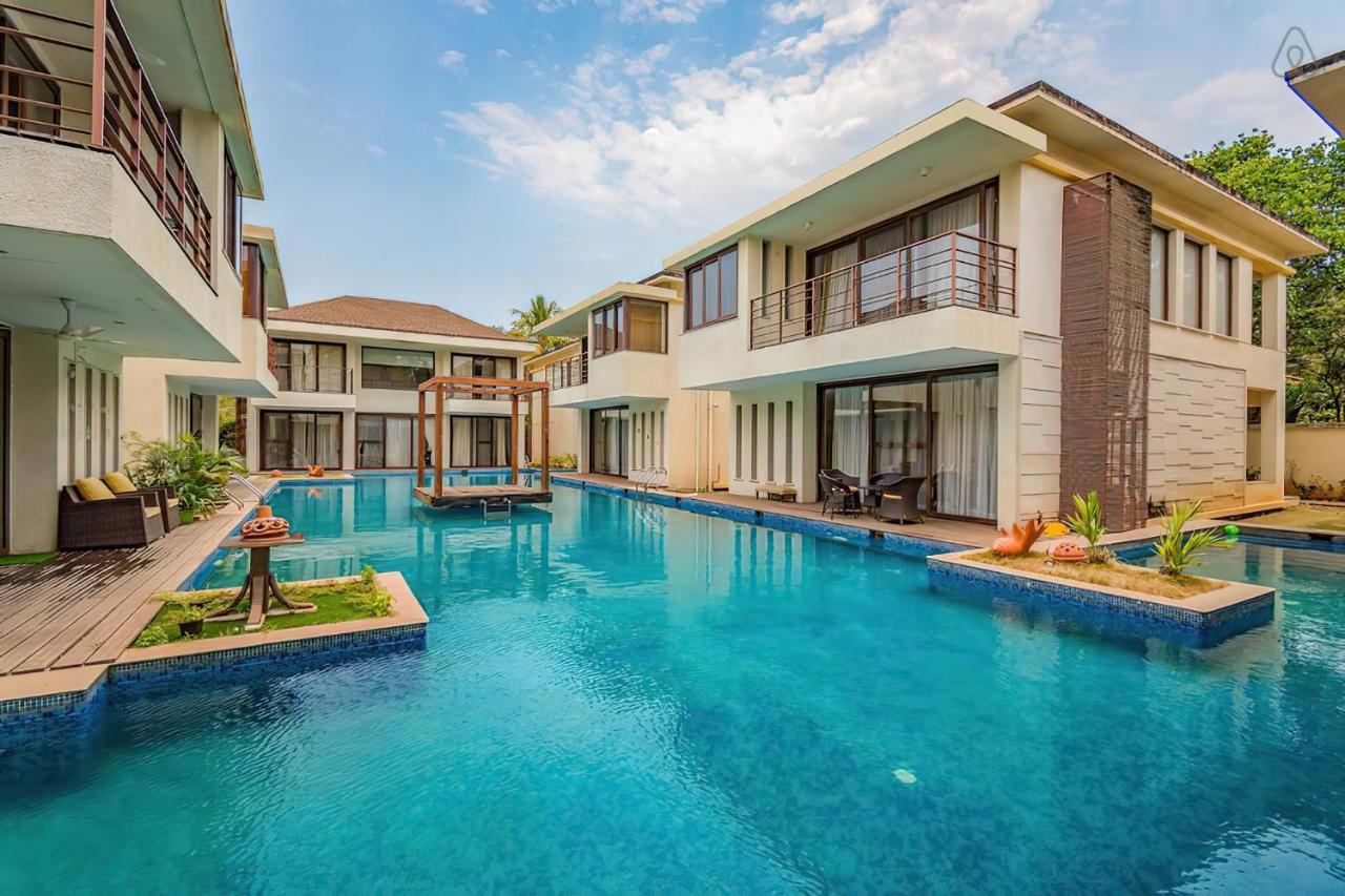 Ochre Villa- Luxury Property In Assagaon / Vagator Exteriér fotografie
